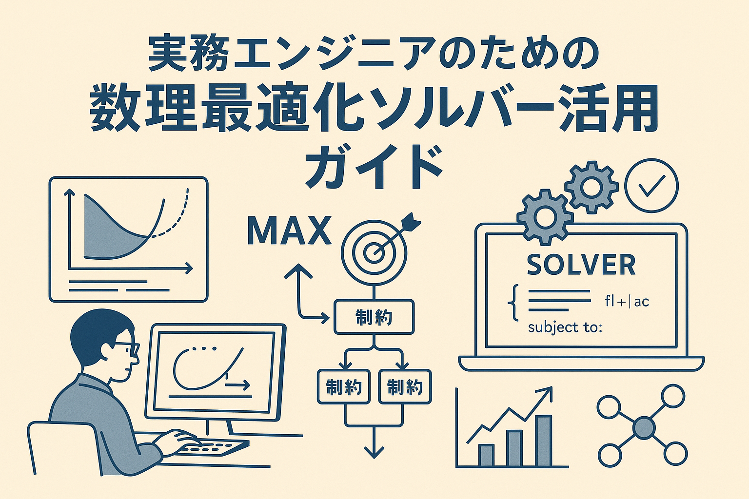 数理最適化ソルバー活用イメージ